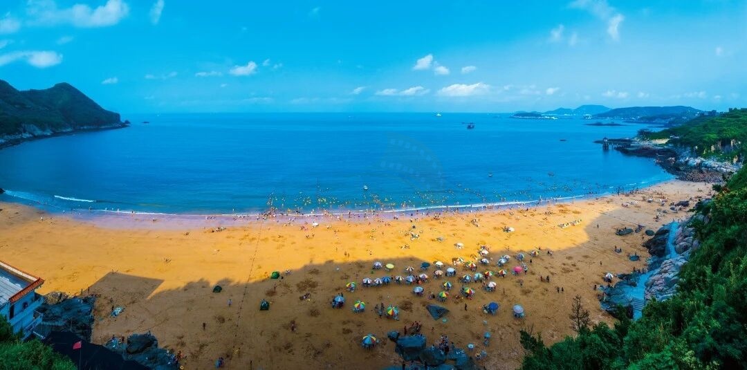温岭松门洞下沙滩：浪涌沙鸣间的“山海光影片场”(图2)
