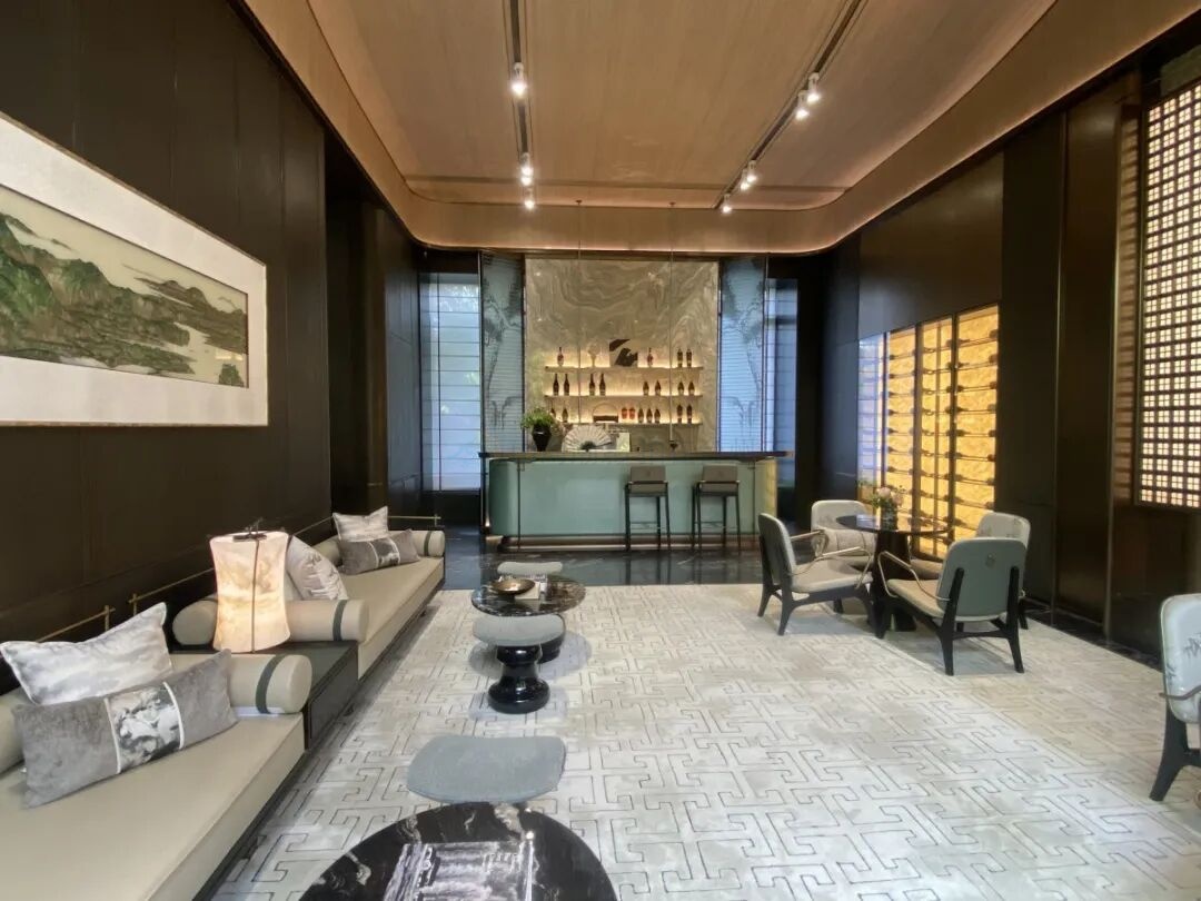台州椒江这个新中式房产项目，藏着网剧的豪华场景建发璞云“新中式会所＋豪华大平层”(图9)