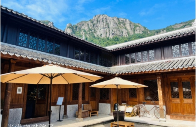 温岭温峤峨嵋山村：民宿集群×山水肌理，解
