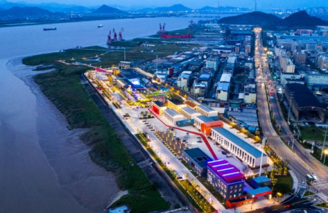 台州梦创园：工业风结构下的光影艺术与央视盛事之地