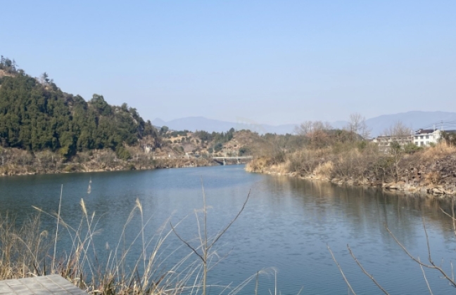 仙居石壁村下叶溪（朱溪港）：溪流肌理里的