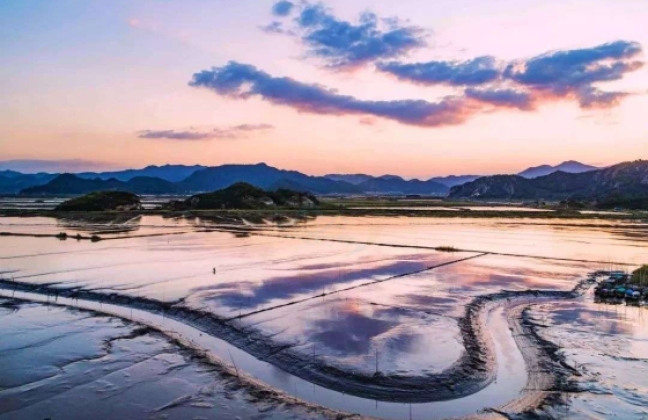 三门栅下S湾：潮滩褶皱里的“耕海片场”