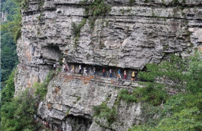 黄岩头陀划岩山：地质奇观里的“硬核自然片